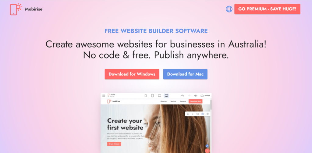 Mobirise Website Builder